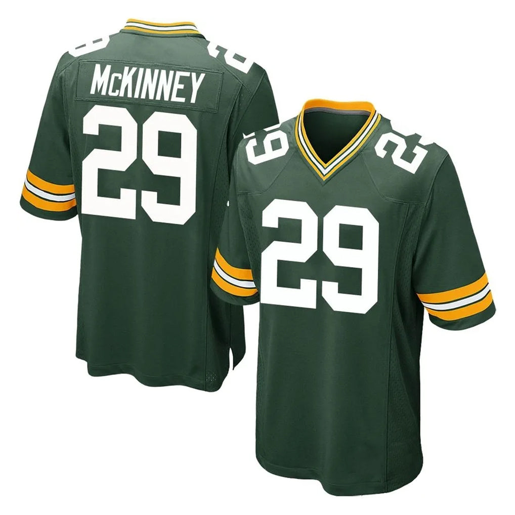 Punc GB.Packers #29 Xavier McKinney Player Green Home Game Stitched Jerseys
