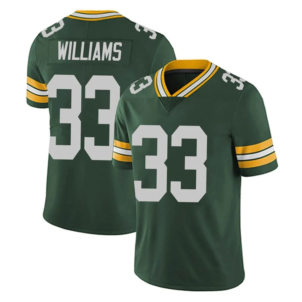 Punc GB.Packers #33 Evan Williams Player Green Vapor Untouchable Limited Home Game Stitched Jerseys