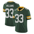 Punc GB.Packers #33 Evan Williams Player Green Vapor Untouchable Limited Home Game Stitched Jerseys
