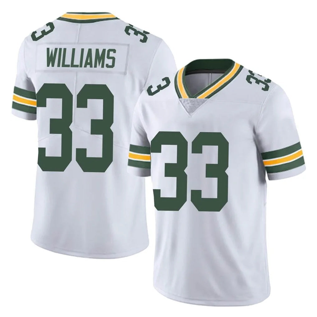 Punc GB.Packers #33 Evan Williams Player White Vapor Untouchable Limited Home Game Stitched Jerseys