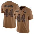 Punc GB.Packers #44 Zaire Franklin Player Brown Salute To Service Limited Stitched Jerseys