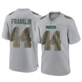 Punc GB.Packers #44 Zaire Franklin Player Gray Atmosphere Fashion Home Game Stitched Jerseys