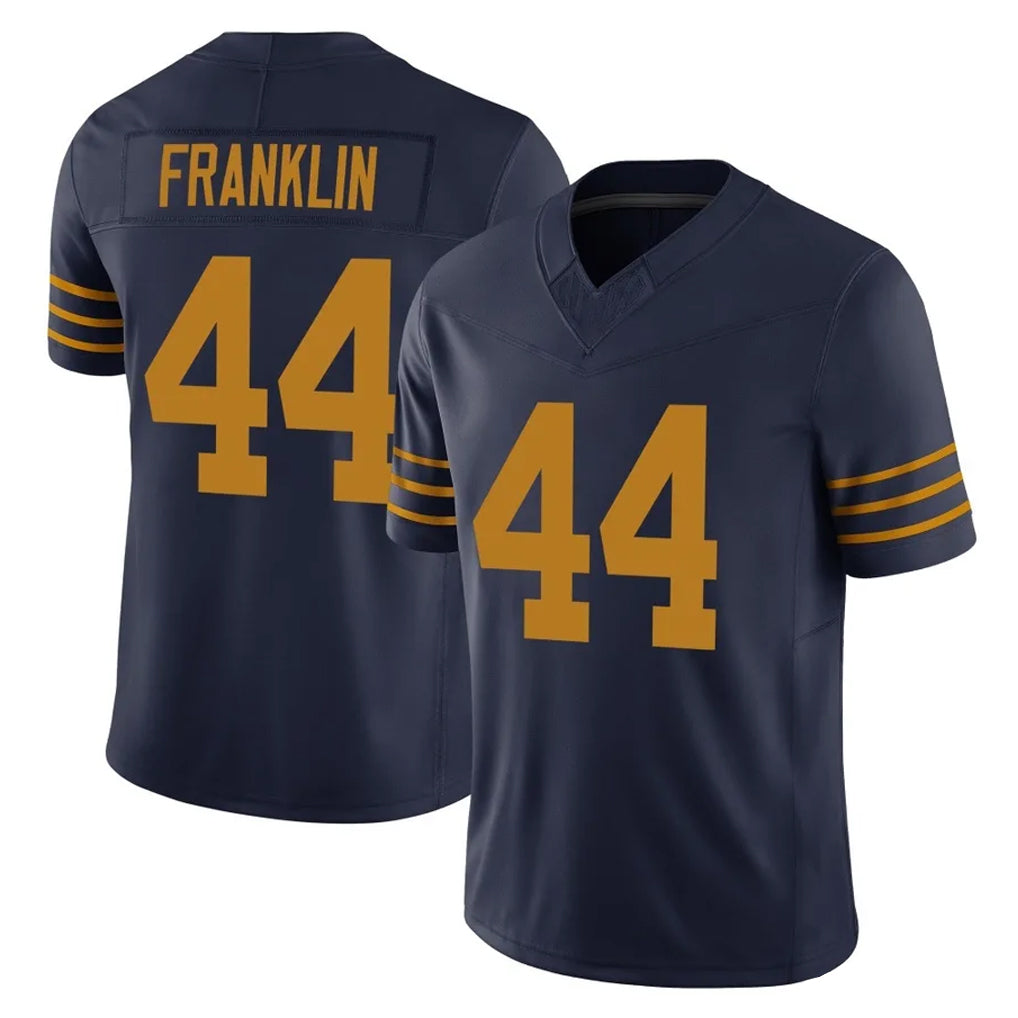 Punc GB.Packers #44 Zaire Franklin Player Navy The 1923 Classic Vapor F.U.S.E. Home Game Stitched Jerseys