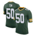 Punc GB.Packers #50 Zach Tom Player Green Limited Classic Home Game Stitched Jerseys
