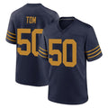 Punc GB.Packers #50 Zach Tom Player Navy The 1923 Classic Home Game Stitched Jerseys