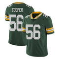 Punc GB.Packers #56 Edgerrin Cooper Player Green Vapor Untouchable Limited Home Game Stitched Jerseys