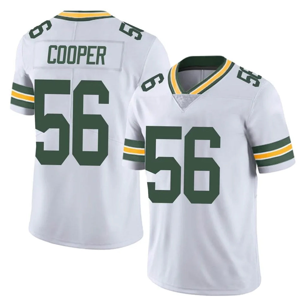 Punc GB.Packers #56 Edgerrin Cooper Player White Vapor Untouchable Limited Home Game Stitched Jerseys