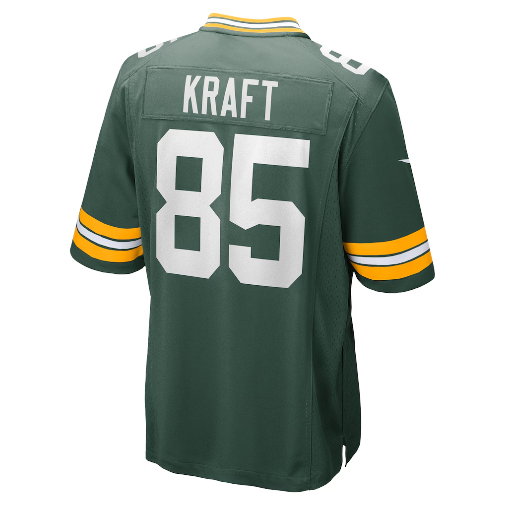 Punc GB.Packers #85 Tucker Kraft Green Game Stitched Jerseys