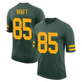 Punc GB.Packers #85 Tucker Kraft Player Green Alternate Vapor Home Game Stitched Jerseys