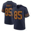 Punc GB.Packers #85 Tucker Kraft Player Navy The 1923 Classic Game Stitched Jersey