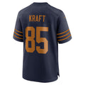 Punc GB.Packers #85 Tucker Kraft Player Navy The 1923 Classic Game Stitched Jerseys
