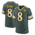Punc GB.Packers #8 Josh Jacobs Green 2026 Rivalries Collection Game Stitched Jerseys