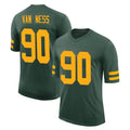 Punc GB.Packers #90 Lukas Van Ness Player Green Alternate Vapor Home Game Stitched Jerseys
