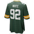Punc GB.Packers #92 Reggie White Player Green Home Game Stitched Jerseys