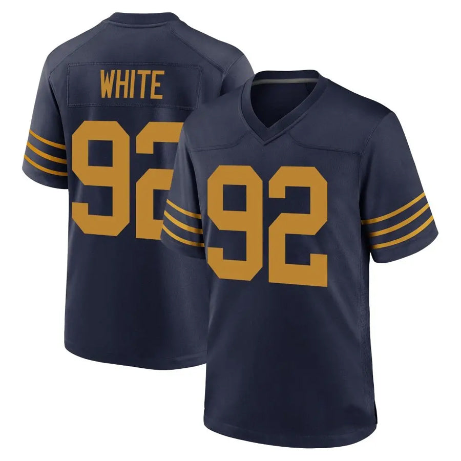 Punc GB.Packers #92 Reggie White Player Navy The 1923 Classic Game Stitched Jerseys