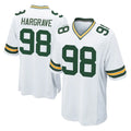 Punc GB.Packers #98 Javon Hargrave Player White Home Game Stitched Jerseys