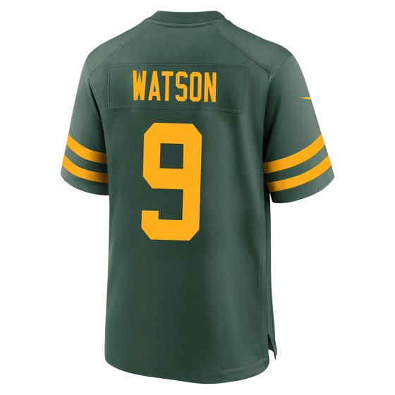 Punc GB.Packers #9 Christian Watson 50s Classic Game Stitched Jerseys