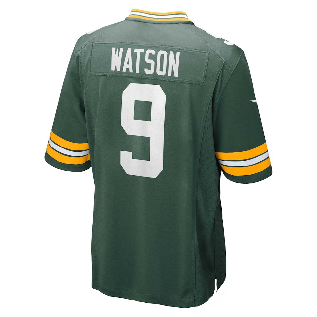 Punc GB.Packers #9 Christian Watson Green Game Stitched Jerseys