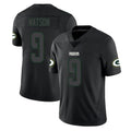 Punc GB.Packers #9 Christian Watson Player Black Impact Limited Home Game Stitched Jerseys