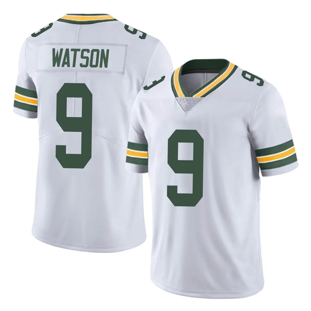 Punc GB.Packers #9 Christian Watson Player White Vapor Untouchable Limited Home Game Stitched Jerseys
