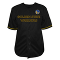 Punc G.State Warriors Black Big & Tall Pop Full-Button Jerseys