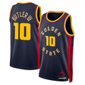 Punc G.State Warriors #10 Jimmy Butler III Navy Swingman Jerseys - City Edition