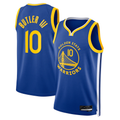 Punc G.State Warriors #10 Jimmy Butler III Royal Swingman Jerseys - Icon Edition
