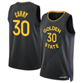 Punc G.State Warriors #30 Stephen Curry Black 202425 Swingman Jerseys - Statement Edition