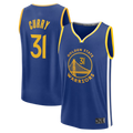 Punc G.State Warriors #31 Seth Curry Blue Fast Break Replica Jerseys - Icon Edition