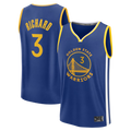 Punc G.State Warriors #3 Will Richard Blue Fast Break Replica Jerseys - Icon Edition