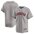 Punc H.Astros Gray Home Limited Blank Player Stitched Jerseys