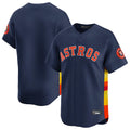 Punc H.Astros Navy Home Limited Blank Player Stitched Jerseys