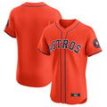 Punc H.Astros Orange Home Limited Elite Blank Player Stitched Jerseys