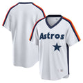 Punc H.Astros White Cooperstown Collection T-shirt Blank Player Stitched Jerseys