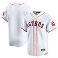 Punc H.Astros White Home Limited Blank Player Stitched Jerseys