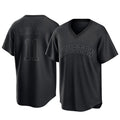 Punc H.Astros #11 Cam Smith Player Black Fashion T-shirt Home Game Stitched Jerseys
