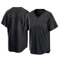 Punc H.Astros #1 Carlos Correa Player Black Fashion T-shirt Home Game Stitched Jerseys