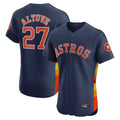 Punc H.Astros #27 Jose Altuve Player Navy Limited Elite Home Stitched Jerseys