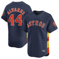 Punc H.Astros #44 Yordan Alvarez Player Navy Home Limited Stitched Jerseys
