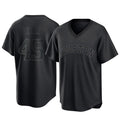 Punc H.Astros #45 Tatsuya Imai Player Black Fashion T-shirt Home Game Stitched Jerseys