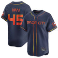 Punc H.Astros #45 Tatsuya Imai Player Navy City Connect Home Limited Stitched Jerseys