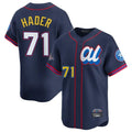 Punc H.Astros #71 Josh Hader Player Navy American League All-Star Game Limited Stitched Jerseys