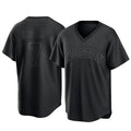 Punc H.Astros #7 Craig Biggio Player Black Fashion T-shirt Home Game Stitched Jerseys