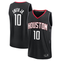 Punc H.Rockets #10 Jabari Smith Jr. Black Fast Break Replica Player Stitched Jerseys-Statement Edition