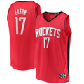 Punc H.Rockets #17 Tari Eason Red Fast Break Replica Player Stitched Jerseys-Icon Edition