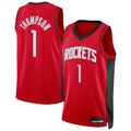 Punc H.Rockets #1 Amen Thompson Red Swingman Player Stitched Jerseys-Icon Edition