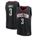 Punc H.Rockets #3 N'Faly Dante Black Fast Break Replica Player Stitched Jerseys-Statement Edition