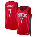 Punc H.Rockets #7 Kevin Durant Red Swingman Player Stitched Jerseys-Icon Edition
