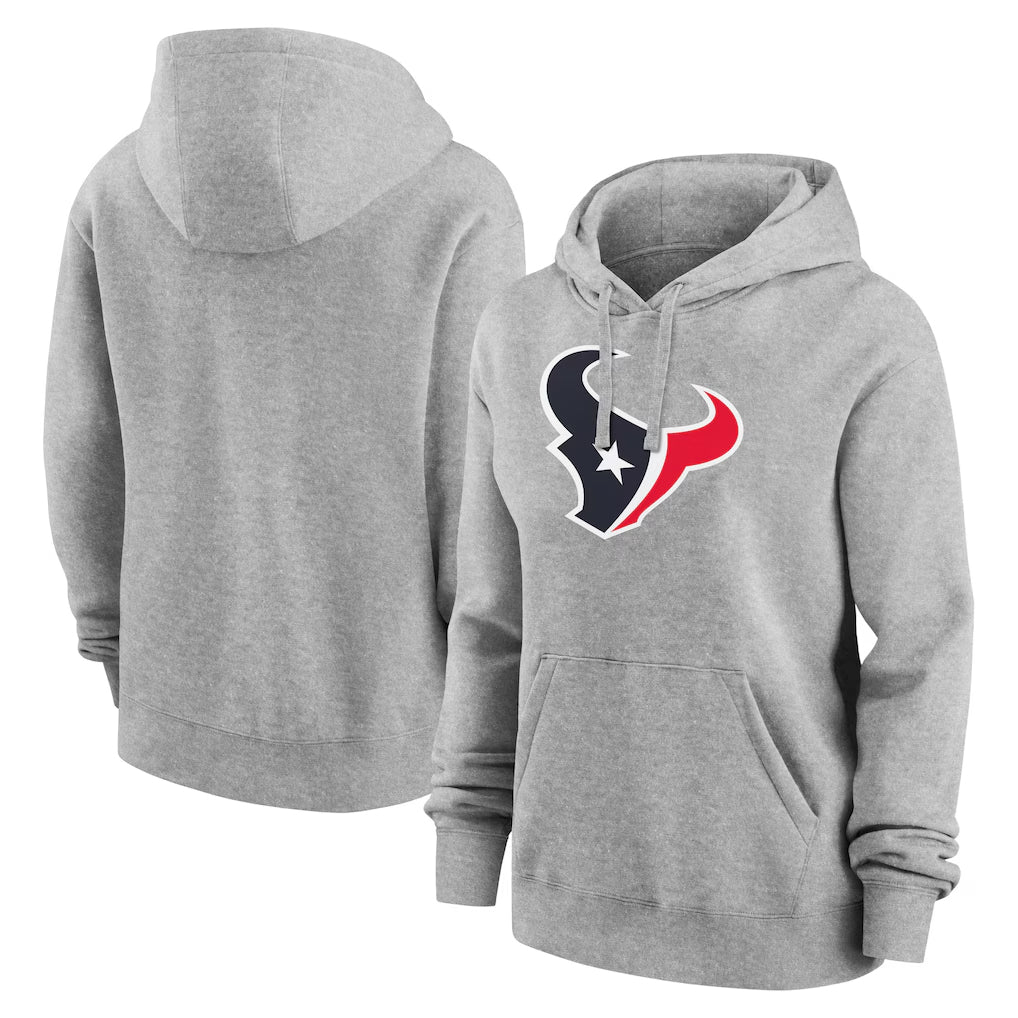 Punc H.Texans Gray Salute to Service Hoodies Limited Game Blank Player Stitched Jerseys