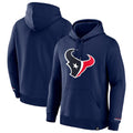 Punc H.Texans Navy Sideline Standard Issue Initial Home Dri-FIT Hoodie Blank Player Stitched Jerseys